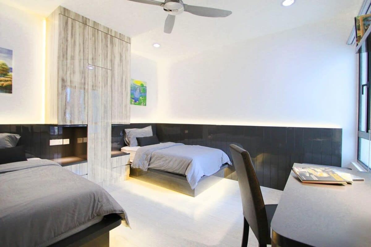 A Stylish High-Floor 2Br Suasana Suites Views Johor Bahru Exteriör bild