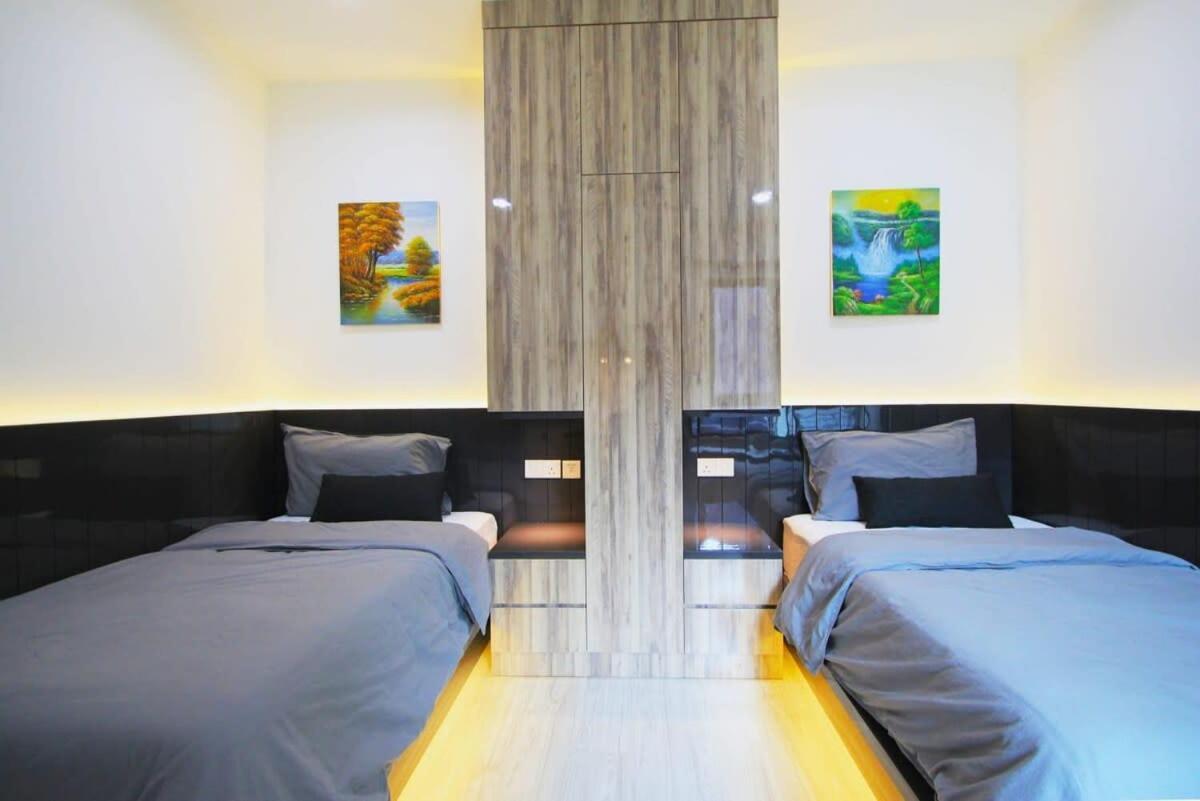 A Stylish High-Floor 2Br Suasana Suites Views Johor Bahru Exteriör bild